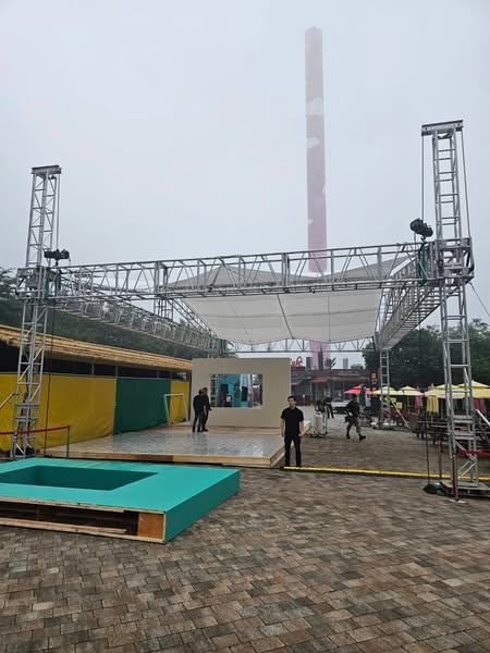 광명동굴 야외셋트장